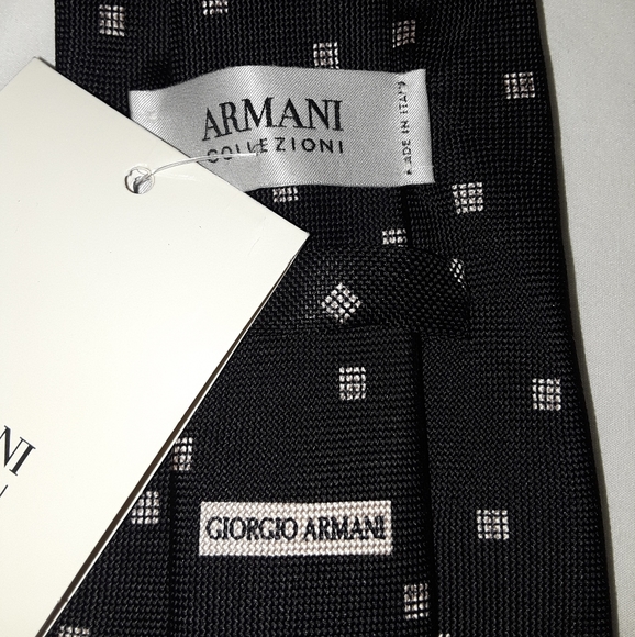 Armani Collezioni Authentic men's tie - Picture 2 of 6